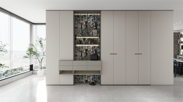 整家定制方案，全屋空间一体化设计、一站式配齐