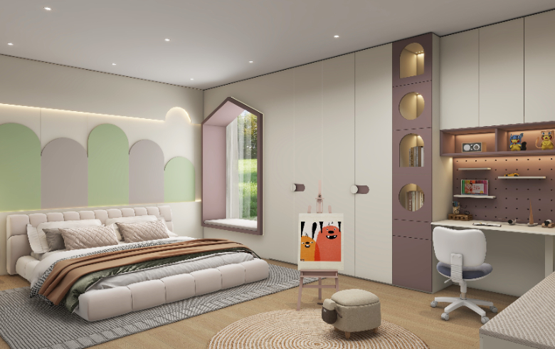 卧室系统 | 学在卧室，儿童房设计6大要点