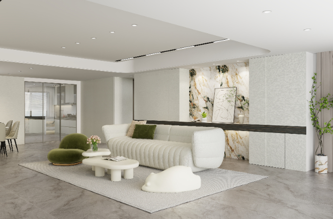 简奢大宅丨黑白灰+大理石构筑更纯粹的高级气场，重塑精英生活